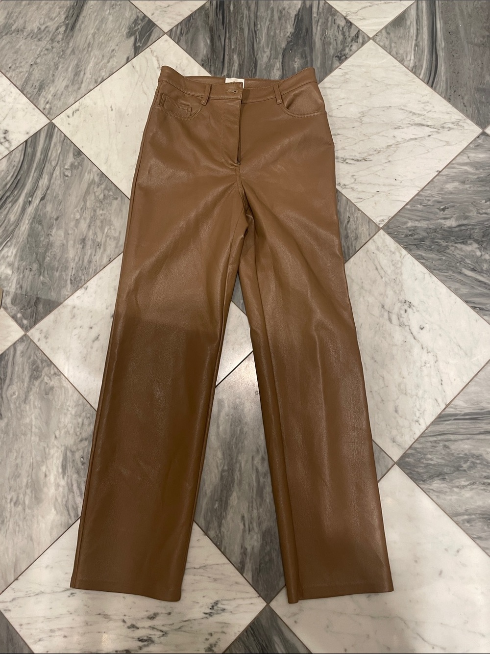 ARITZIA Leather PANTS NWOT